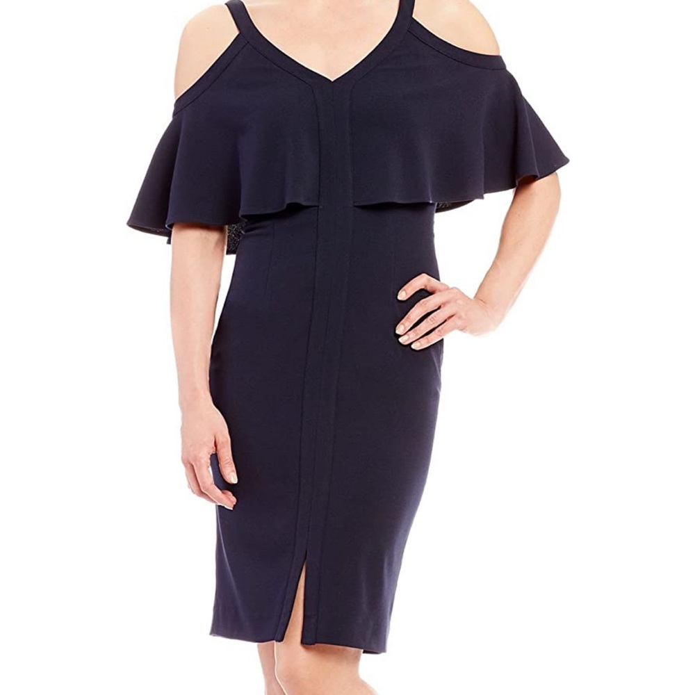 Antonio Melani Belle dress navy size 6